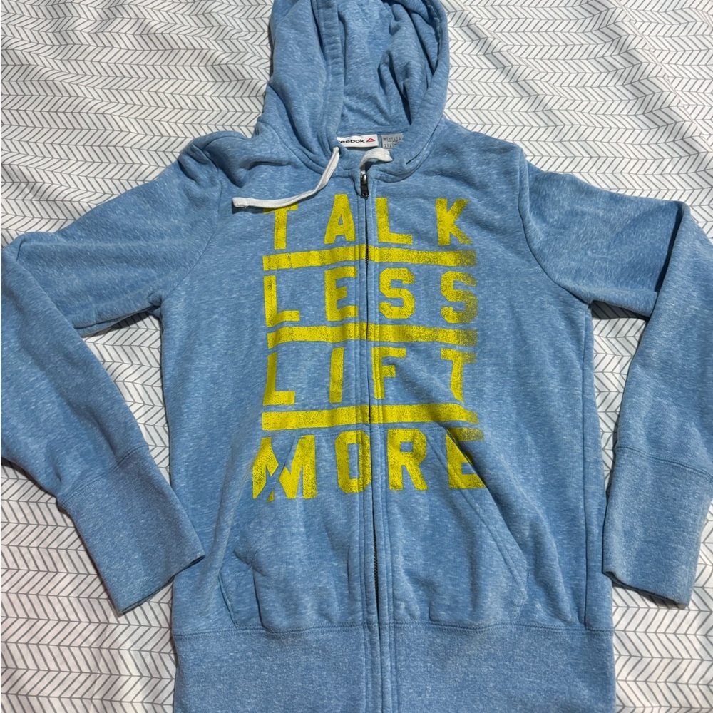 Reebok Light Blue Hoodie
